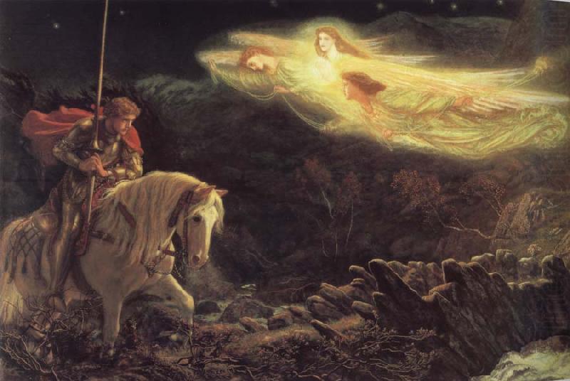 The Quest of the Holy Grail, Arthur Hughes